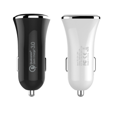 Logo trade corporate gift photo of: Car charger (Qualcomm Quick Charge 3.0)