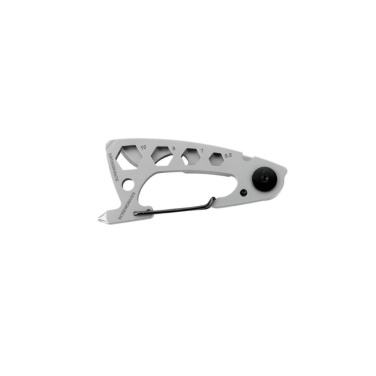 Logo trade promotional items image of: Multifunctional tool BURUNDI Schwarzwolf