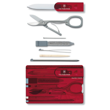 Logo trade promotional merchandise image of: SwissCard Classic Victorinox