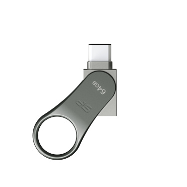Logo trade corporate gifts picture of: Pendrive Silicon Power for Type-C Mobile C80 3.2 OTG