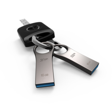 Logo trade promotional items picture of: Pendrive 3.0 Silicon Power JEWEL J80 TITANIUM 16GB