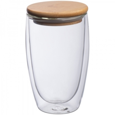 Logotrade advertising products photo of: Double-walled glass ZAKOPANE 500 ml