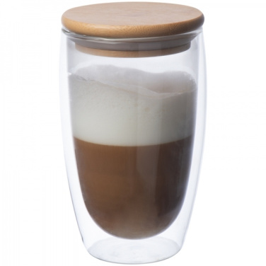 Logotrade business gift image of: Double-walled glass ZAKOPANE 500 ml