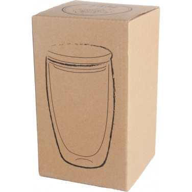 Logo trade advertising products image of: Double-walled glass ZAKOPANE 500 ml