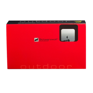 Logo trade promotional gifts image of: Trevel wallet ATBARA Schwarzwolf
