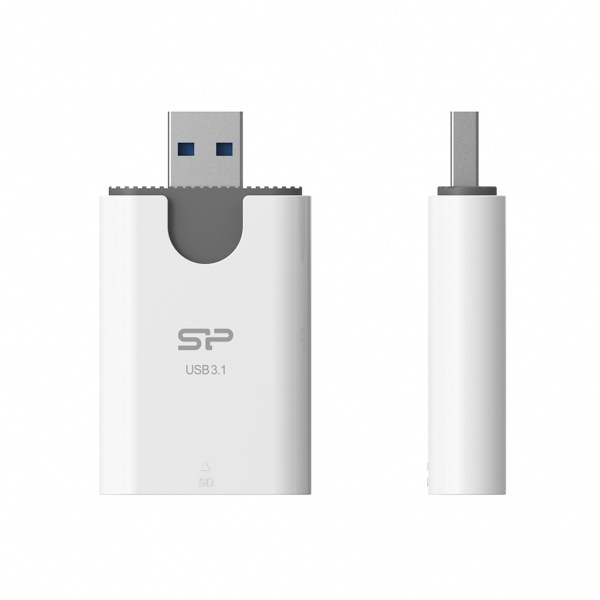 Logo trade promotional giveaways picture of: MicroSD and SD card reader Silicon Power Combo 3.1