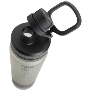 Logo trade promotional giveaways picture of: Drinking Bottle KIBO 800 ml Schwarzwolf
