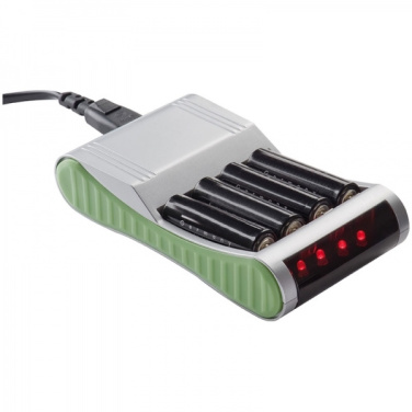 Logo trade corporate gifts picture of: Battery charger THUNDER BAY