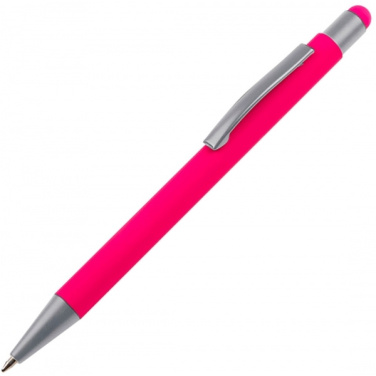 Logotrade promotional products photo of: Metal ballpen touch pen soft touch SALT LAKE CITY