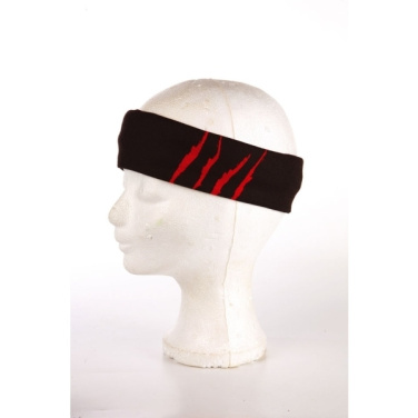 Logo trade promotional merchandise picture of: Multifunction bandana BANDANA Schwarzwolf