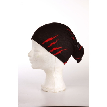 Logo trade promotional merchandise photo of: Multifunction bandana BANDANA Schwarzwolf