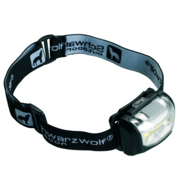 Logo trade business gift photo of: Head lamp TRONADOR Schwarzwolf