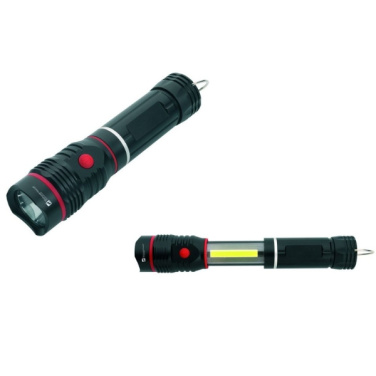 Logotrade promotional merchandise picture of: Flashlight BIWA Schwarzwolf