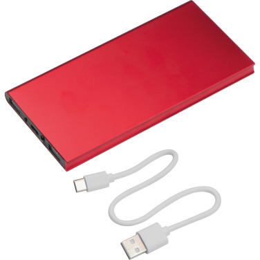 Logotrade promotional merchandise picture of: Power bank 8 000 mAh WOLFSBERG