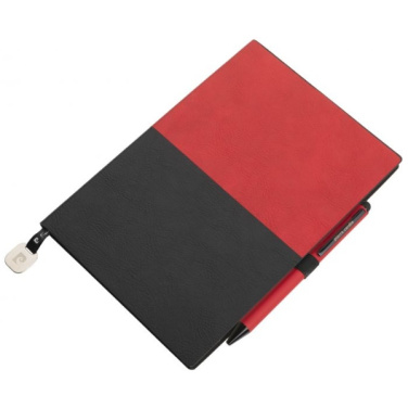 Logo trade promotional gift photo of: Notepad A5 & ballpoint pen REPORTER Pierre Cardin