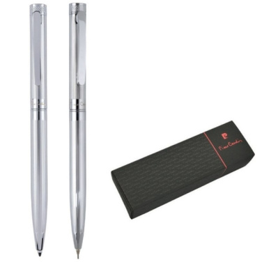 Logotrade promotional product picture of: Writing set ballpoint pen & pencil RENEE Pierre Cardin