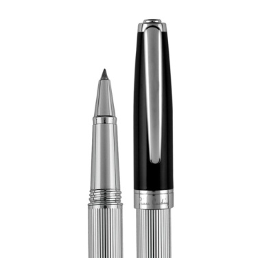Logo trade advertising product photo of: Writing set fountain pen & roller CHRISTOPHE Pierre Cardin