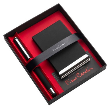 Logo trade promotional gifts image of: Set cardholder & roller CONCORDE Pierre Cardin