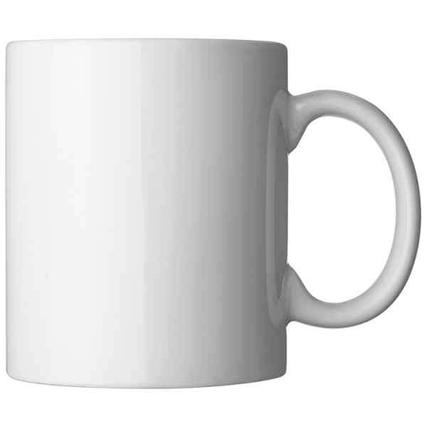 Logo trade advertising product photo of: Classic coffee mug for allover print VIESTE 300 ml