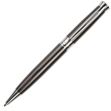 Logo trade promotional products picture of: Metal set of ballpoint pen and roller ROI
