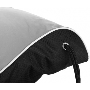 Logo trade promotional product photo of: Drawstring bag DENISON Schwarzwolf