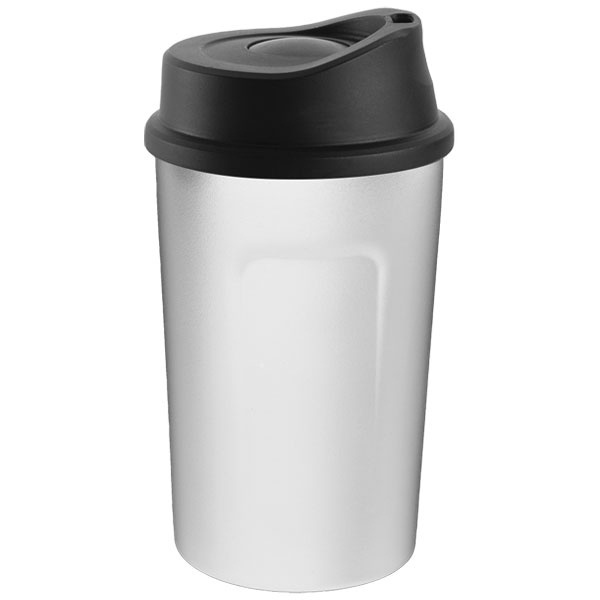 Logo trade promotional items image of: Thermo mug LIARD Schwarzwolf