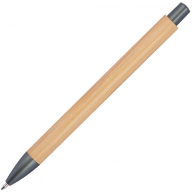 Logo trade advertising product photo of: Bamboo ballpen BERINGEN