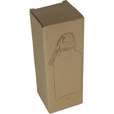 Logo trade promotional merchandise picture of: Recycled PRT bottle MECHELEN 400 ml