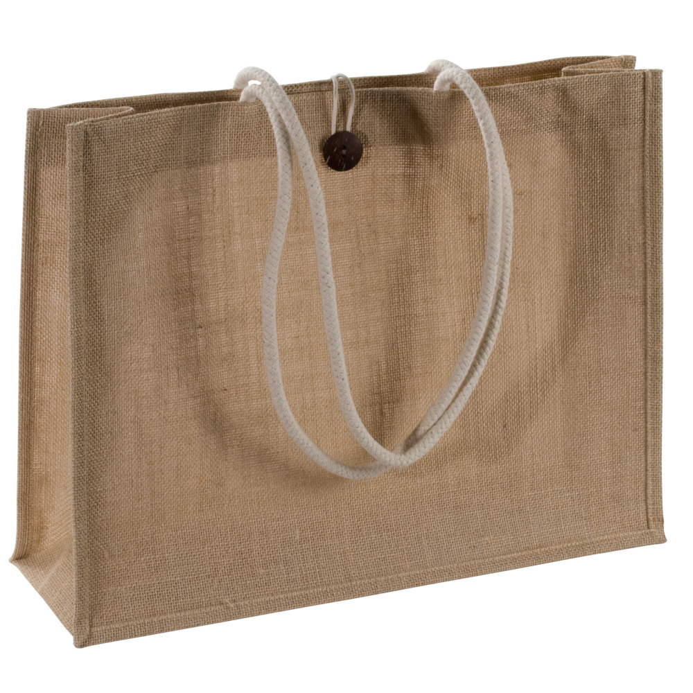 Logo trade promotional gifts image of: Jute bag KASTAMONU