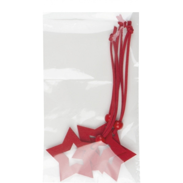 Logo trade promotional items image of: Star pendant set ESSEN