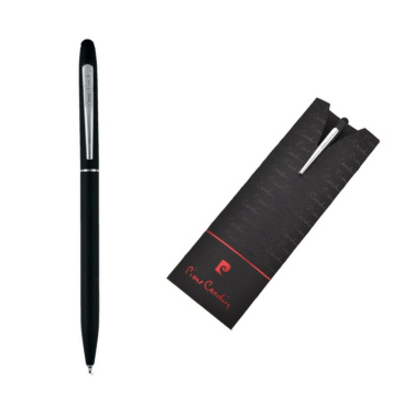 Logo trade promotional giveaways image of: Metal ballpoint pen touch pen ADELINE Pierre Cardin