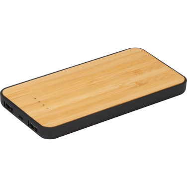 Logotrade promotional giveaway picture of: Wireless charger and powerbank 8000 mAh MILAN