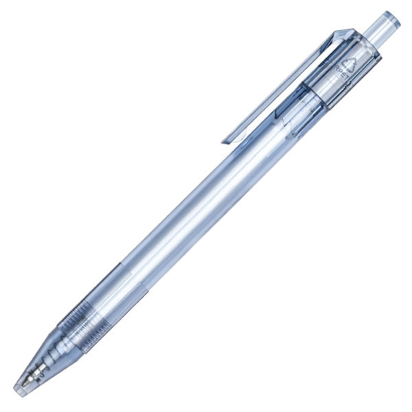 Logo trade business gift photo of: Transparent ballpen GLASGOW