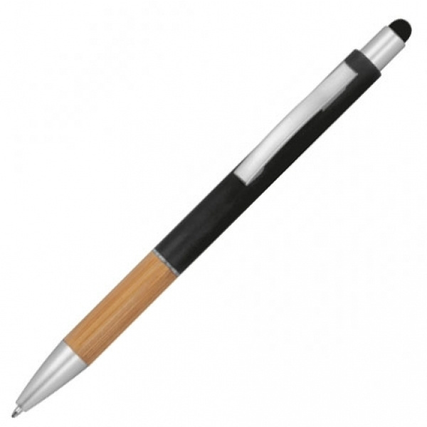 Logotrade promotional product picture of: Ballpoint with touch function TRIPOLI
