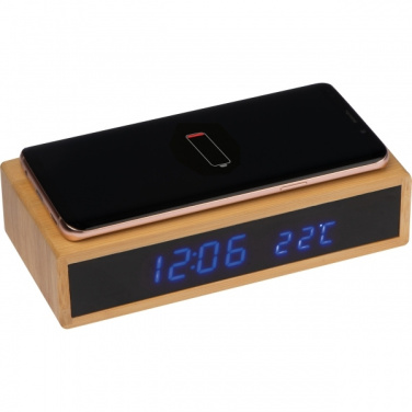 Logo trade business gift photo of: Desk clock TRONDHEIM