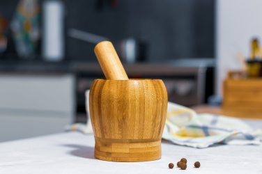 Logotrade promotional item picture of: Wooden mortar SALVADOR