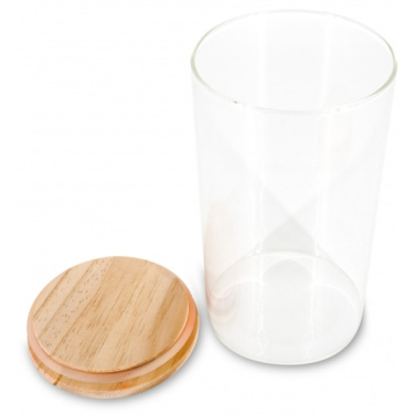Logo trade promotional giveaways picture of: Borosilicate container ONTARIO 1000 ml