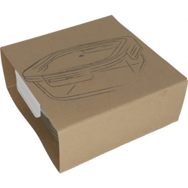 Logo trade promotional items image of: Food storage container ODENSE 700 ml