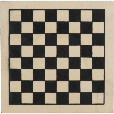 Logo trade promotional giveaway photo of: Wooden game collection RIGA