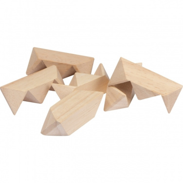 Logo trade promotional item photo of: Wooden puzzle TOULOUSE