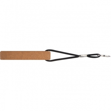 Logo trade promotional product photo of: Cork keyring ROSKILDE