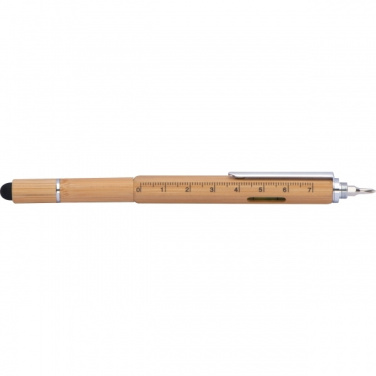 Logotrade promotional item picture of: 6in1 multifunctional pen COIMBRA