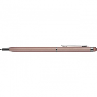 Logotrade advertising products photo of: Ball pen with touch function CATANIA