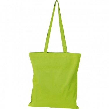 Logo trade promotional merchandise image of: Cotton bag with long handles COPENHAGEN