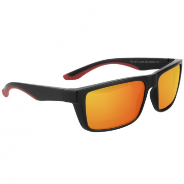 Logo trade promotional merchandise image of: Sunglasses IRAVADI Schwarzwolf