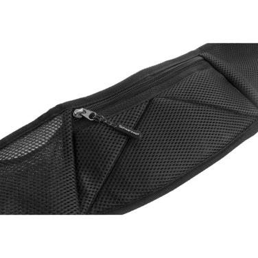 Logo trade promotional merchandise image of: Sport belt bag MAFADI Schwarzwolf