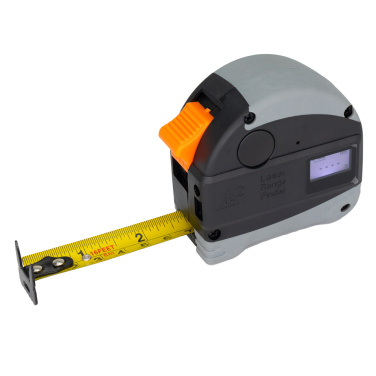 Logo trade business gift photo of: Laser tape measure, RLM62001