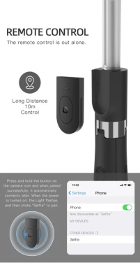 Logotrade advertising product picture of: Selfie stick with tripod, K06