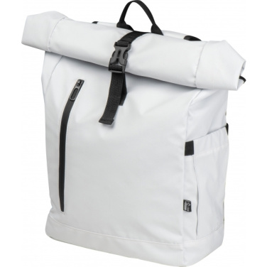 Logo trade business gifts image of: RPET backpack OKLAHOMA CITY