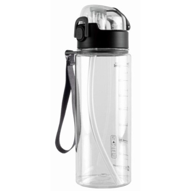 Logo trade corporate gifts image of: Drinking bottle SEYHAN 900 ml Schwarzwolf